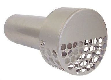 4" Stainless Steel Dryer Vent Cover