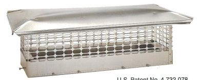 8 x 22 Double Flue Chimney Cap