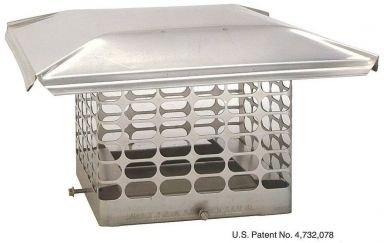 8 x 8 Single Flue Pro Chimney Cap