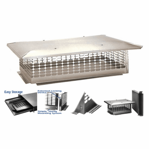 Forever® Crown Mount Multi Flue Chimney Caps