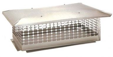 9 x 9 Multi Flue Chimney Cap S/S