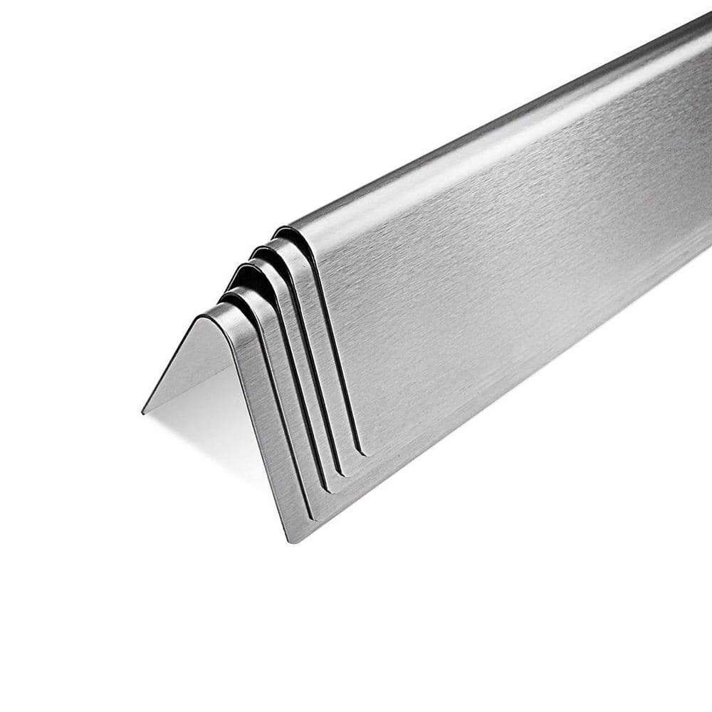 BBQ Grill Compatible with Weber Grills Heat Plate 5 Pack SS Flavorizer Bar Set BCP7537